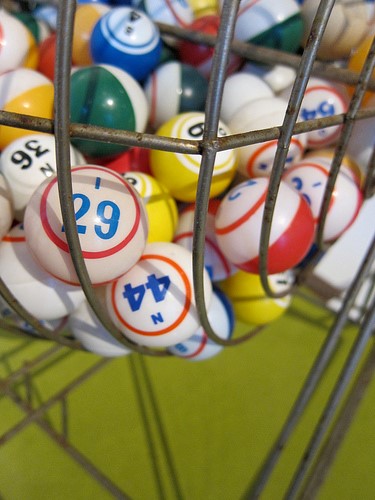Bingo balls are more of a novelty item these days